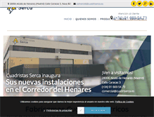 Tablet Screenshot of cuadriserca.es